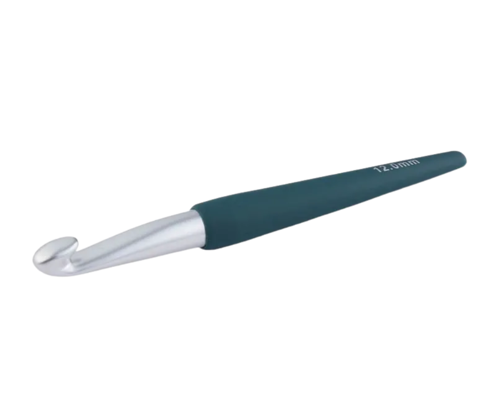 Knitpro Waves Soft Handle Aluminium Crochet Hooks - 19 Sizes Available