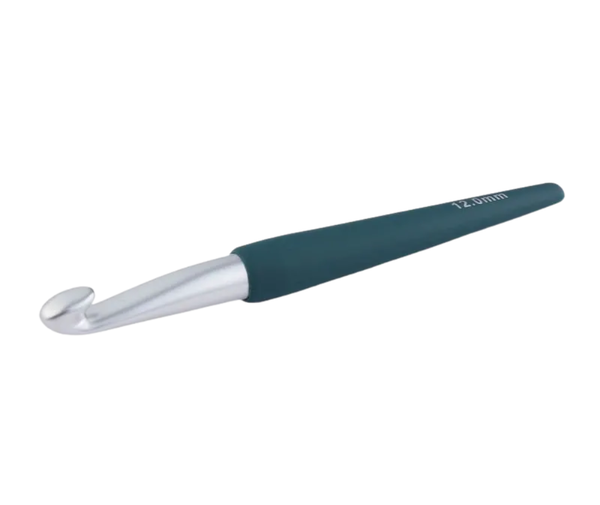 Knitpro Waves Soft Handle Aluminium Crochet Hooks - 19 Sizes Available