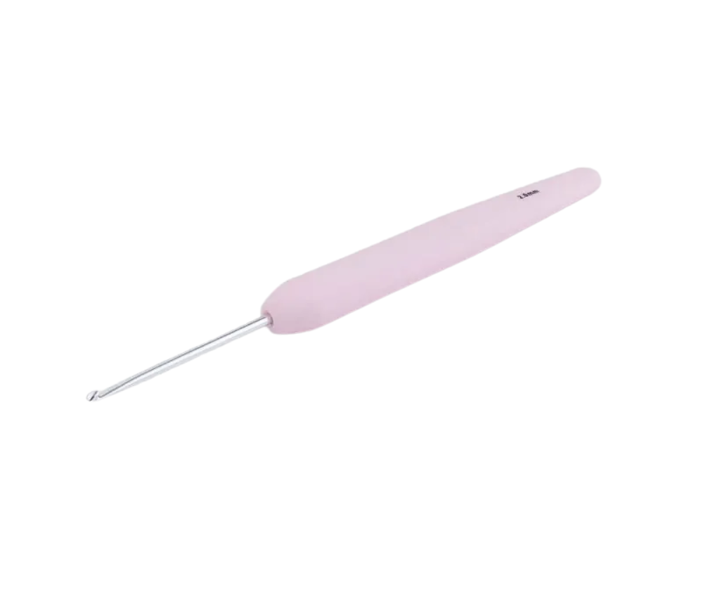 Knitpro Waves Soft Handle Aluminium Crochet Hooks - 19 Sizes Available
