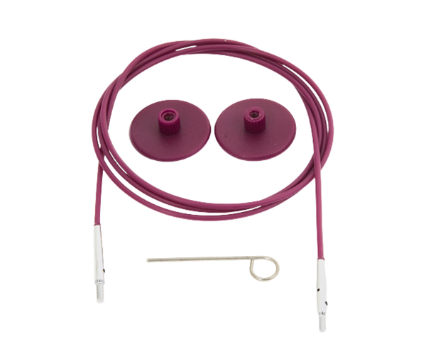 Knitpro Interchangeable Needle Cables - 7 Sizes Available