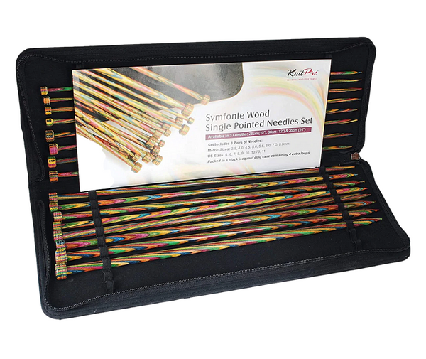 Knitpro Symfonie Single pointed Needle Set - 30cm
