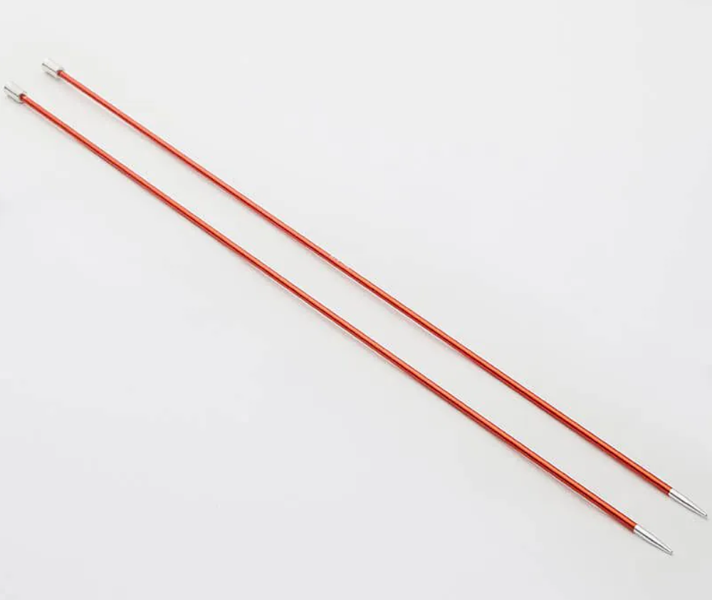 KnitPro Zing Straight Needles – 25cm