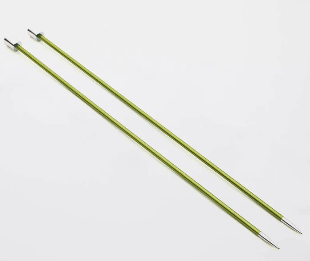 KnitPro Zing Straight Needles – 25cm