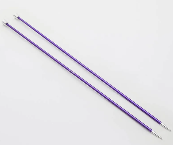 KnitPro Zing Straight Needles – 25cm