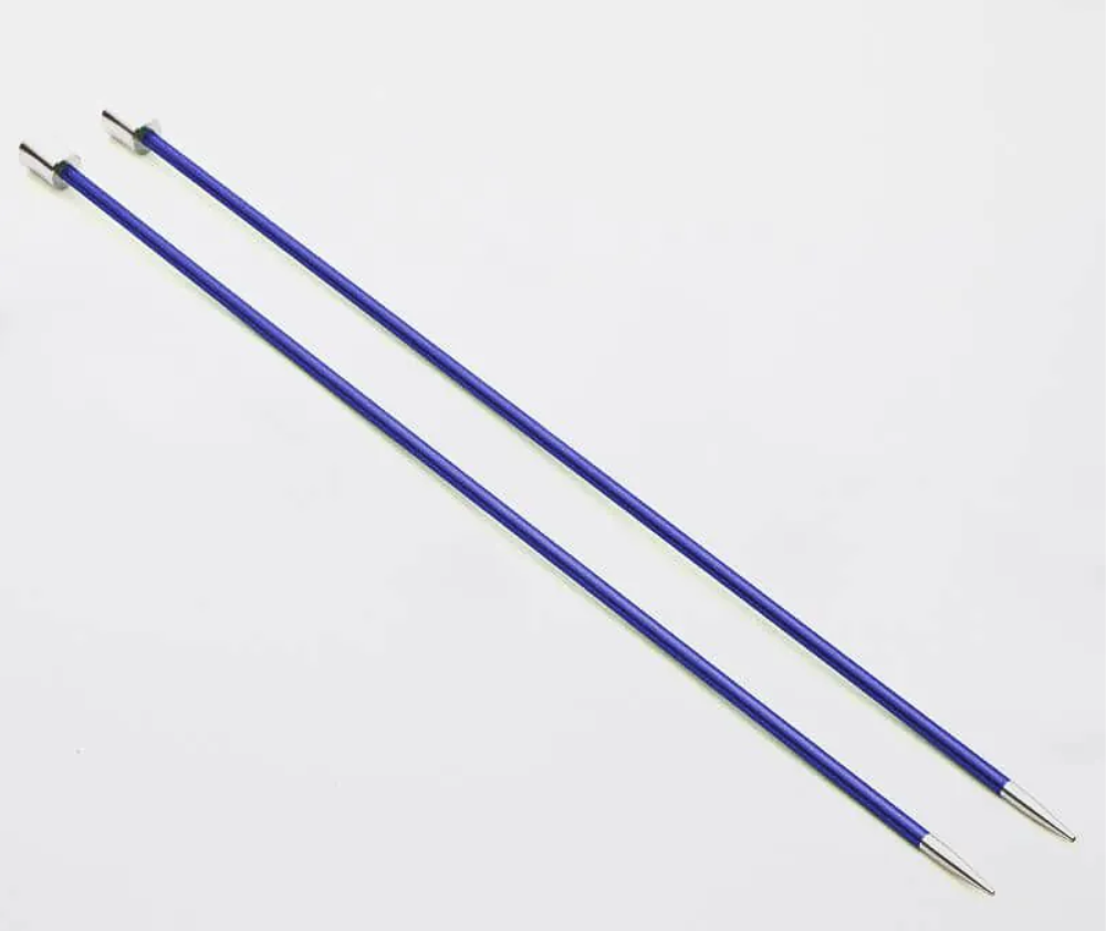 KnitPro Zing Straight Needles – 25cm