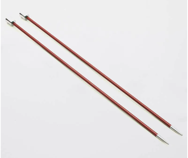 KnitPro Zing Straight Needles – 30cm Various Sizes