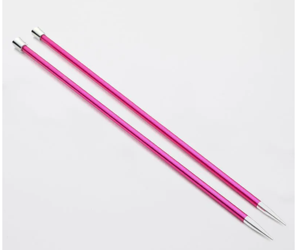 KnitPro Zing Straight Needles – 30cm Various Sizes