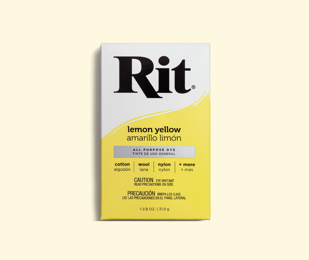 Rit Powder Dye - 20 Colours To Choose From