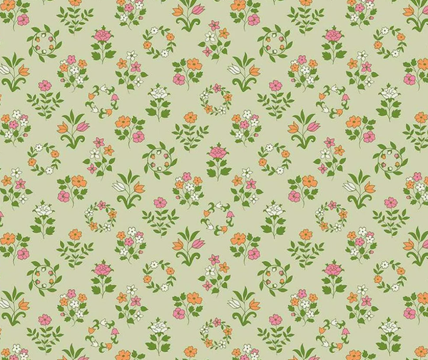 Liberty Marys Embroidery A - 0.1m