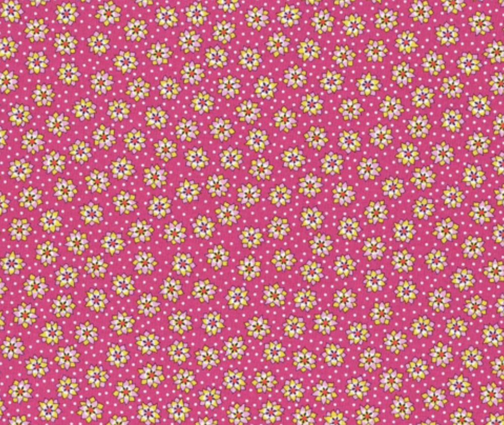 Liberty Postcard From Paradise Lotus Spot  Pink C - 0.1m