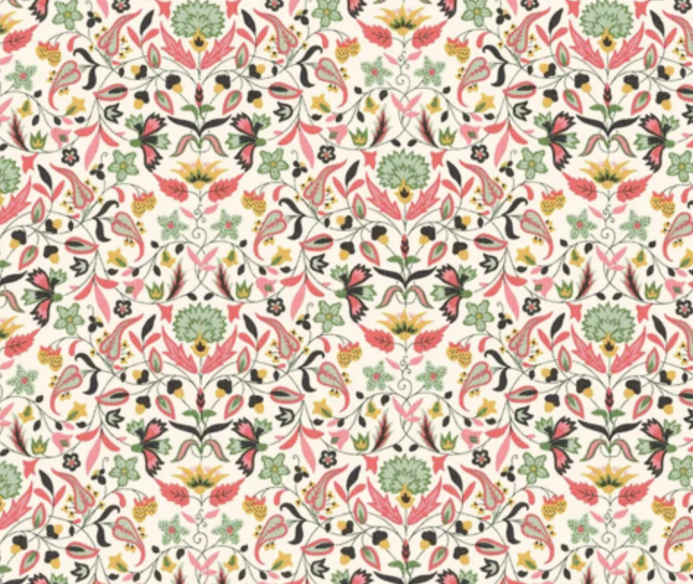 Liberty Tudor Celebration Nouveau B Cream - 0.1m