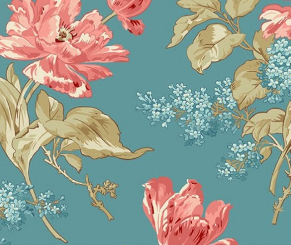 Lighthouse Large Floral Green