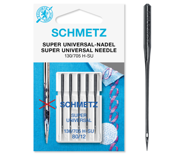 Schmetz Super Universal Needle - Non Stick 80/12