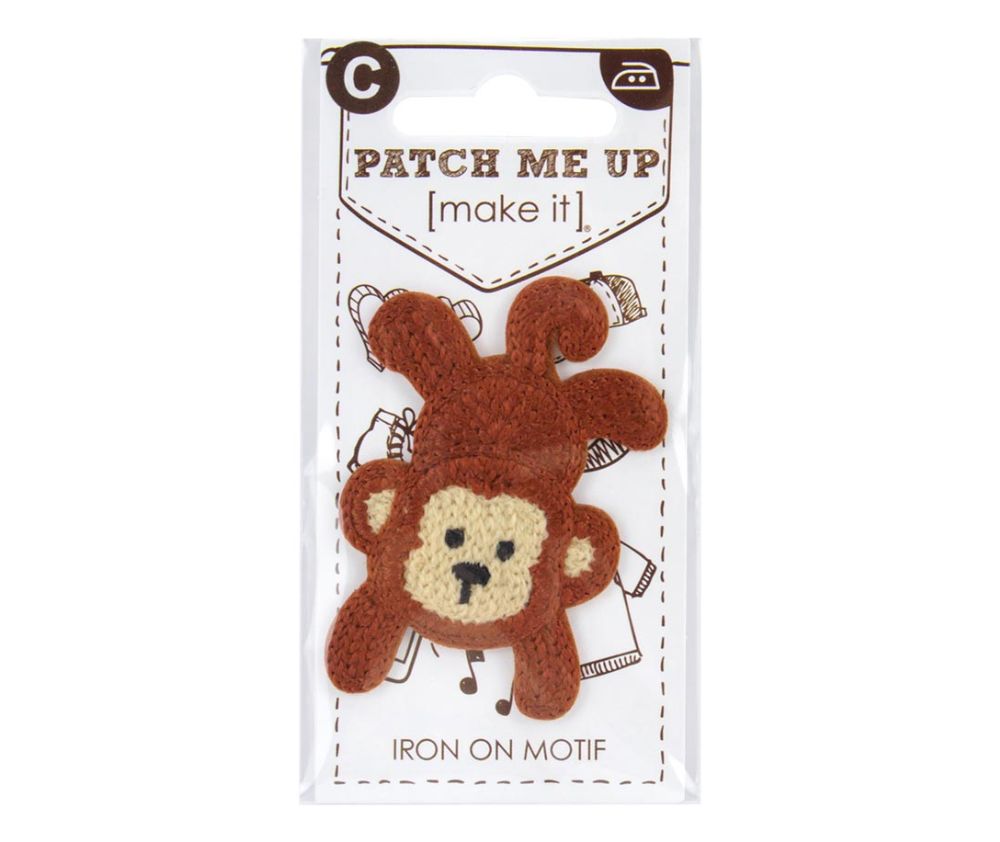 Make It Motif Iron-On Monkey