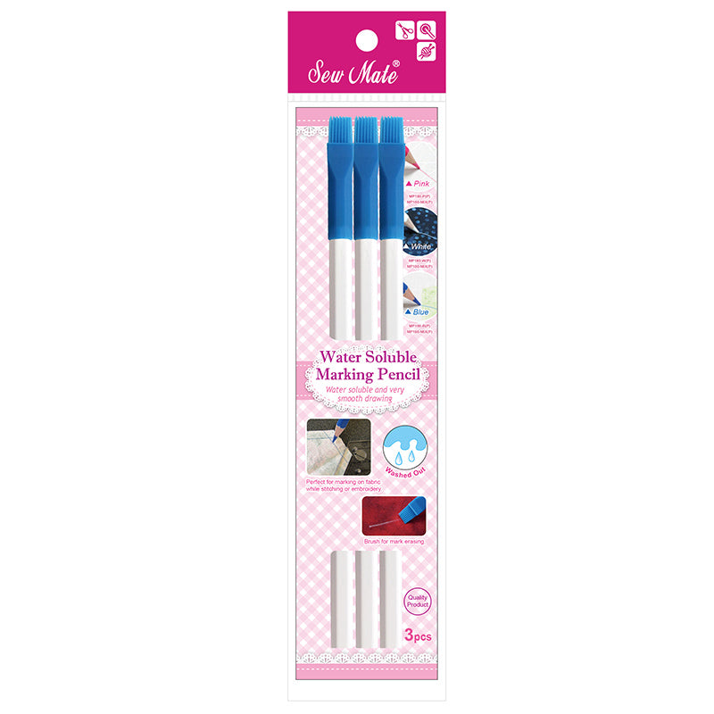 Sew Mate Water Soluble Marking Pencil - White x3pcs