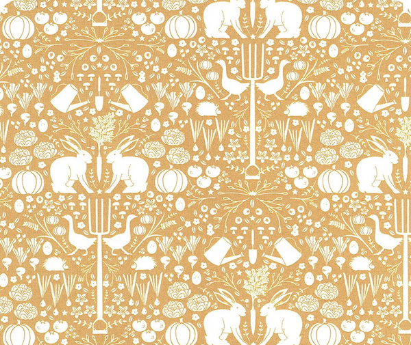Midnight in the Garden 100% Cotton Fabric - 10cm Increments