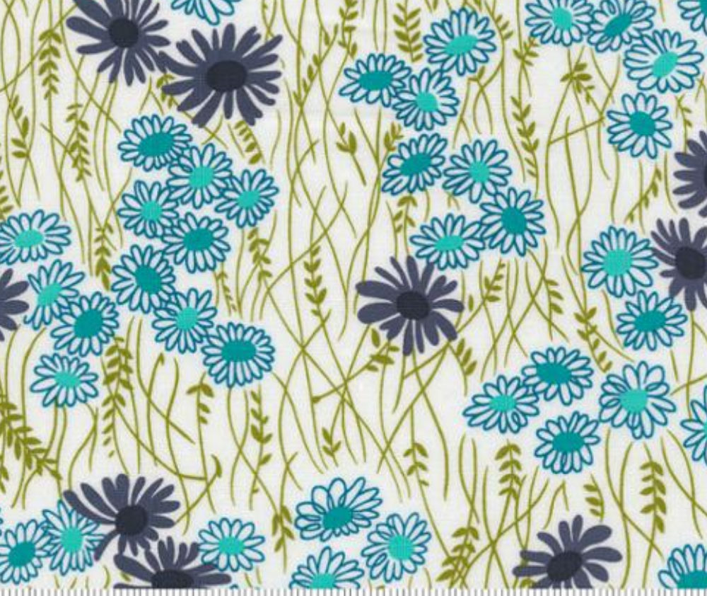 Bloom Mingle Off White Turquoise