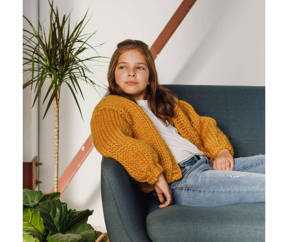 Mini Love Bomber Knitting Pattern By Purl Foundry