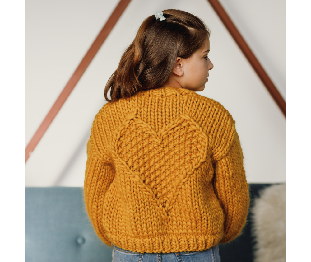 Mini Love Bomber Knitting Pattern By Purl Foundry