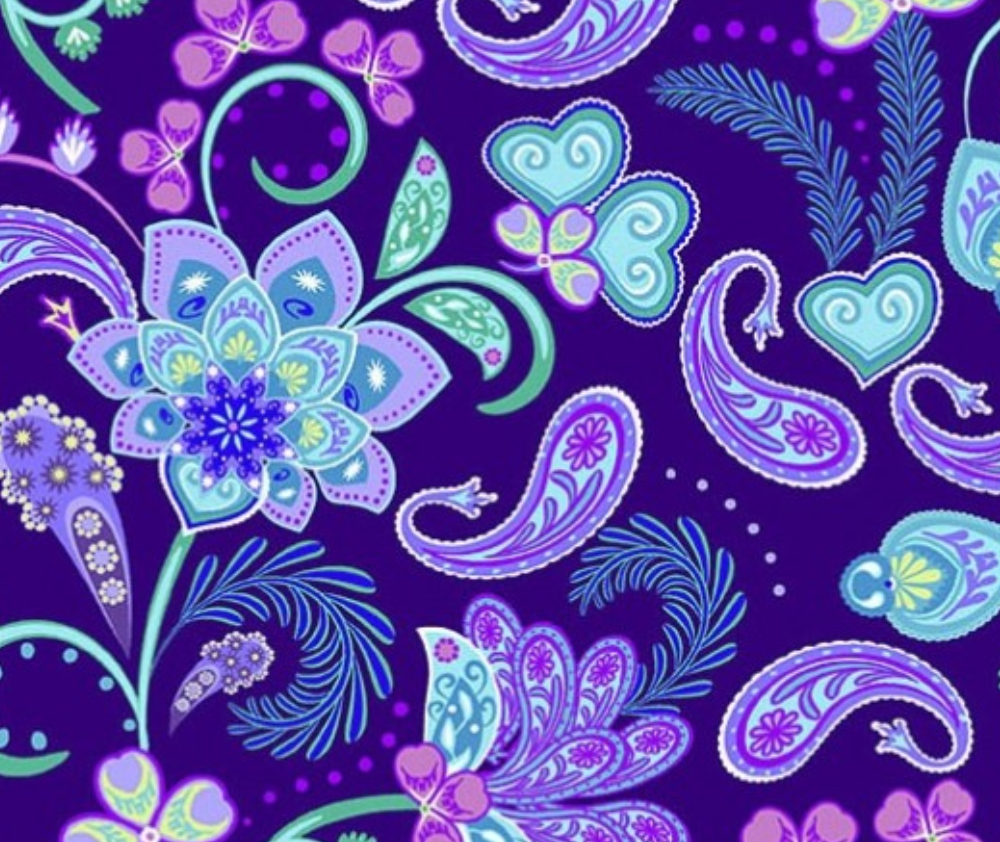 Mollys Magic - Large Paisley Floral