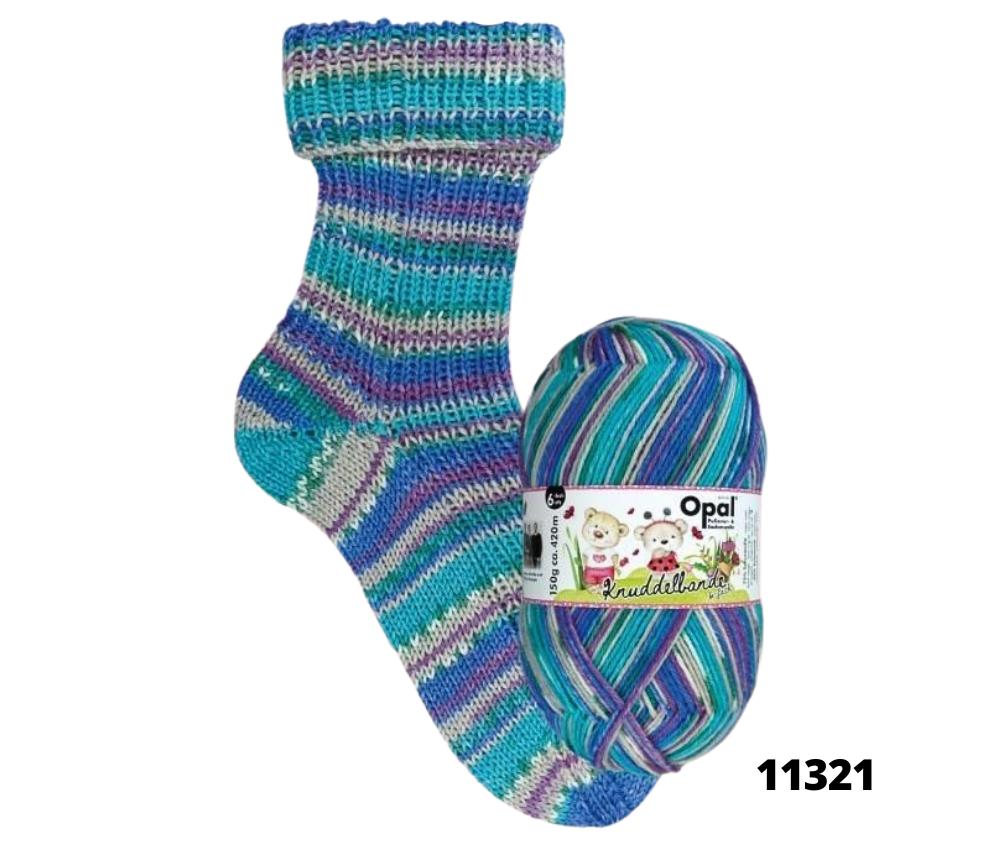 Opal Knuddelbande/Cuddly Gang 6ply, 150g - Various Colours