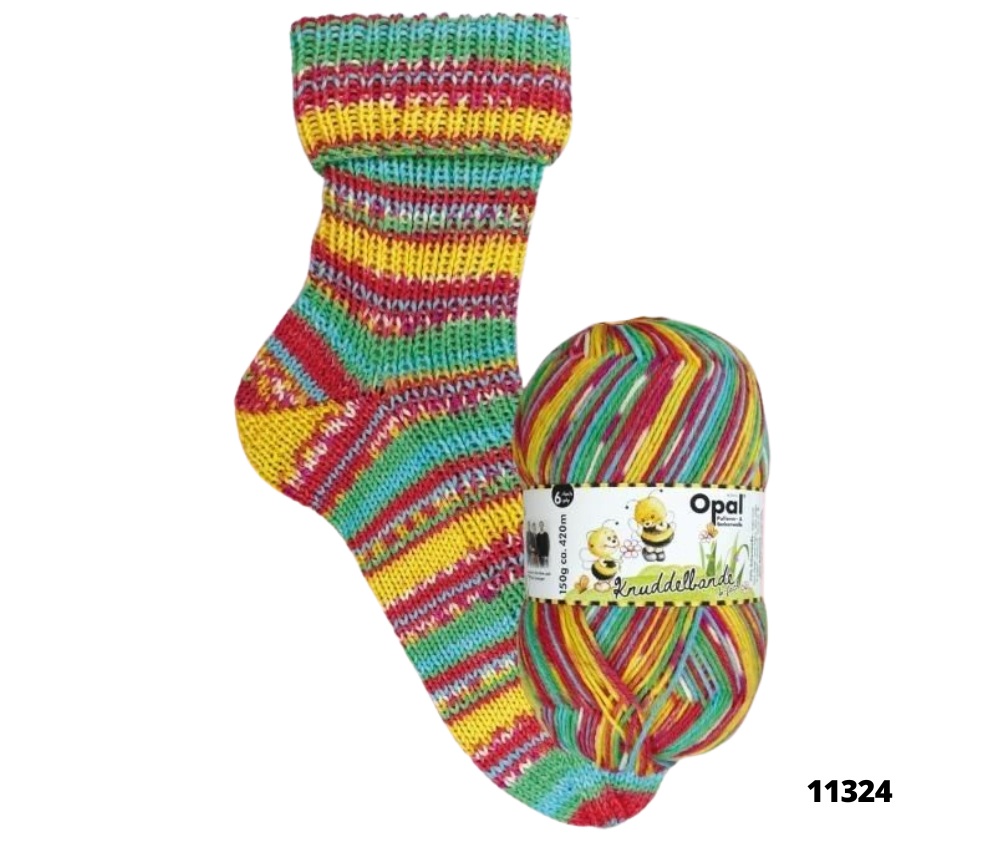 Opal Knuddelbande/Cuddly Gang 6ply, 150g - Various Colours