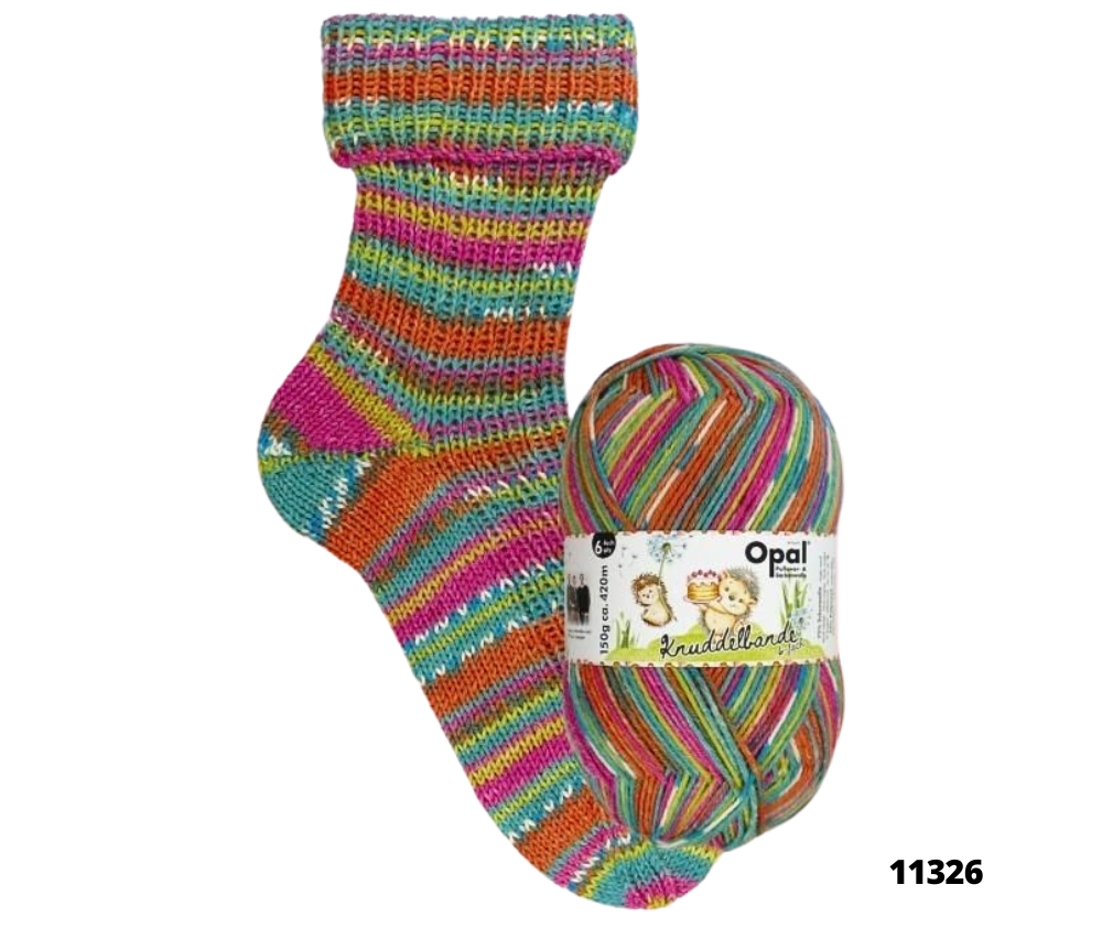 Opal Knuddelbande/Cuddly Gang 6ply, 150g - Various Colours