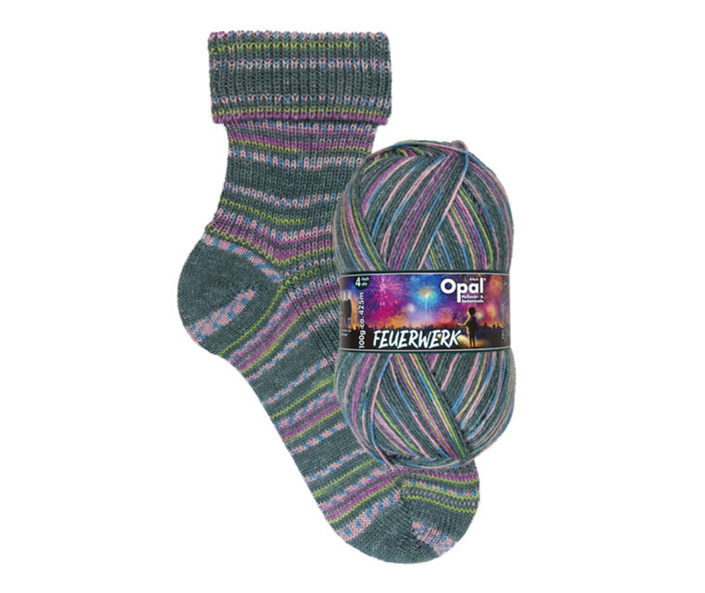 Opal Fireworks 4ply Sock Yarn