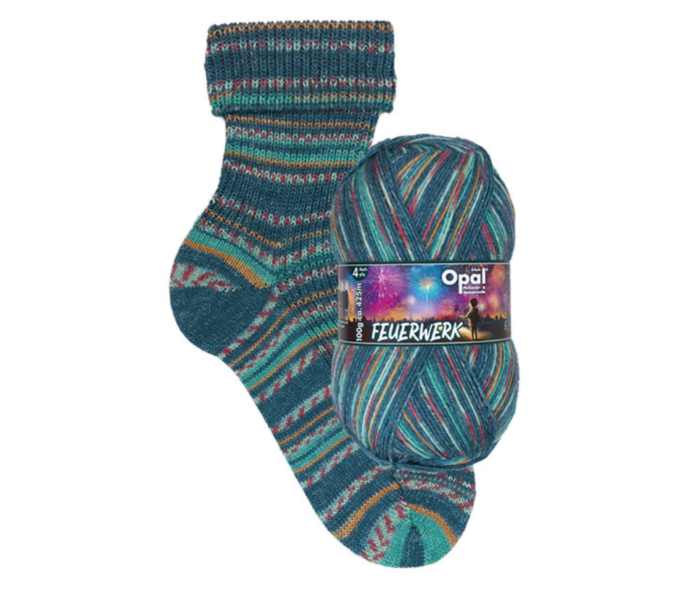 Opal Fireworks 4ply Sock Yarn