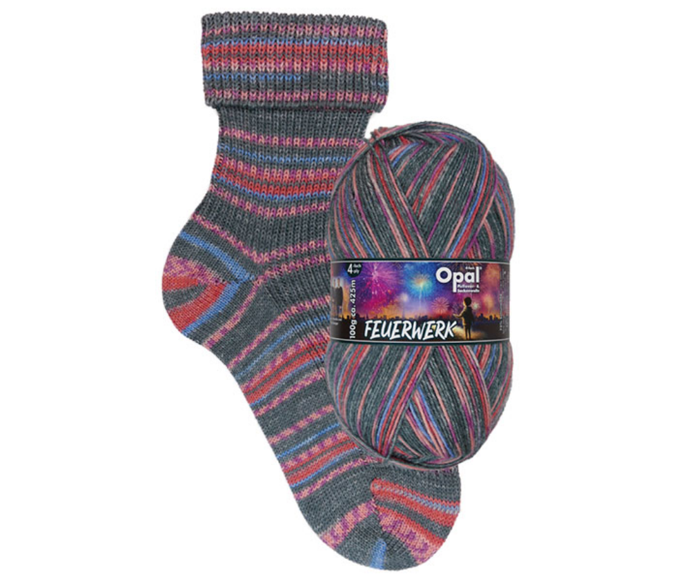 Opal Fireworks 4ply Sock Yarn