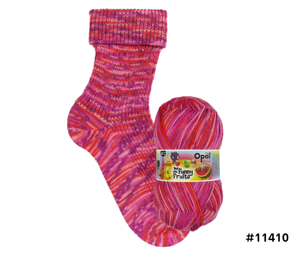 Opal Funny Fruits Sock Yarn - Various Colours