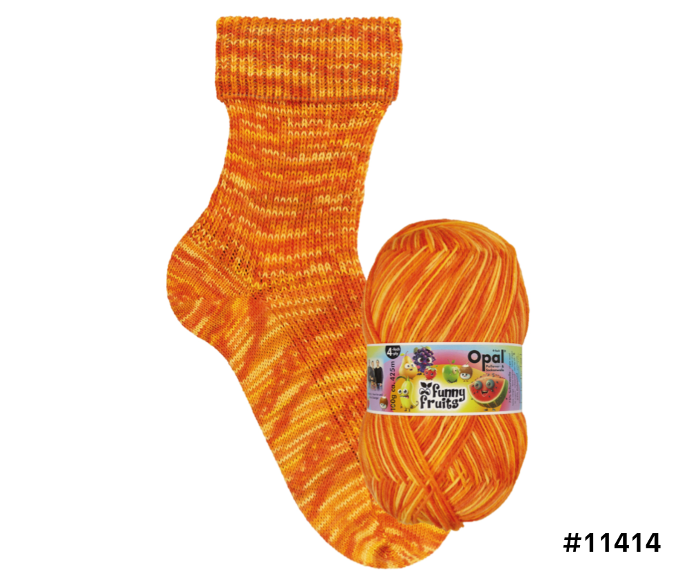 Opal Funny Fruits Sock Yarn - Various Colours