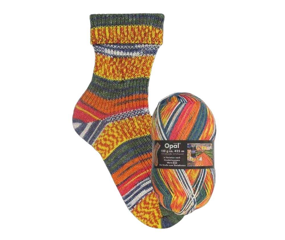 Opal Hundertwasser Edition 1 Sock Yarn 4ply - Various Colours