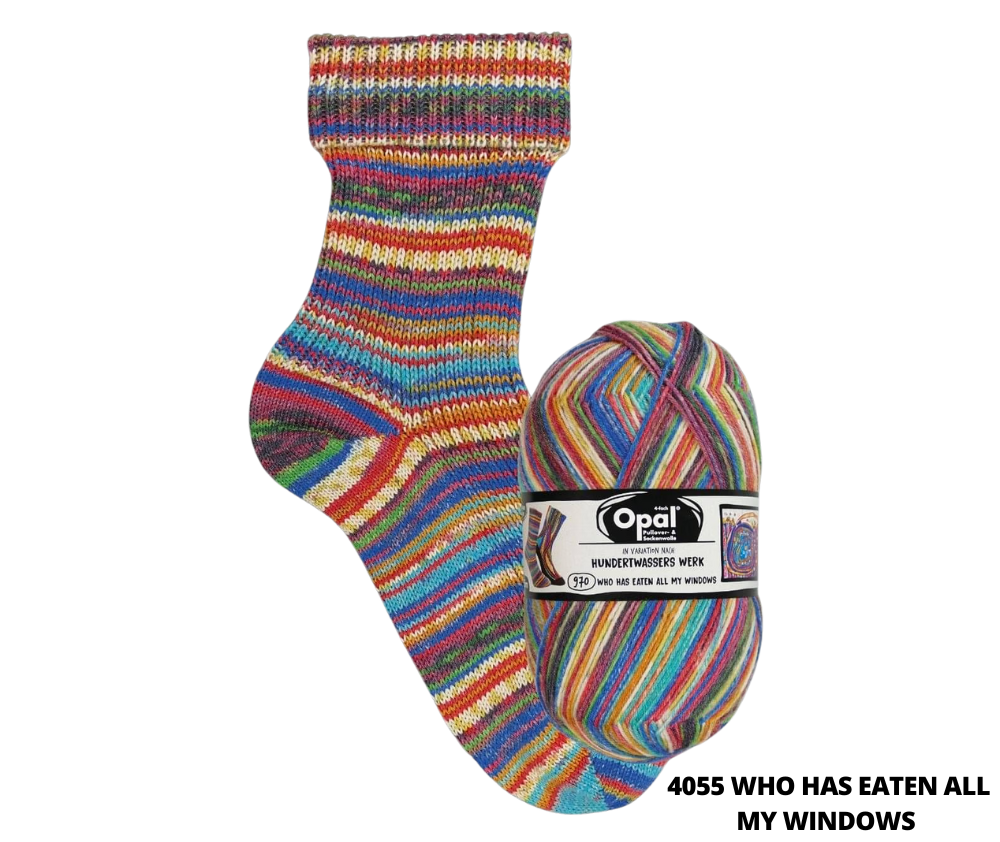 Opal Hundertwasser Edition 4 Sock Yarn 4ply - Various Colours