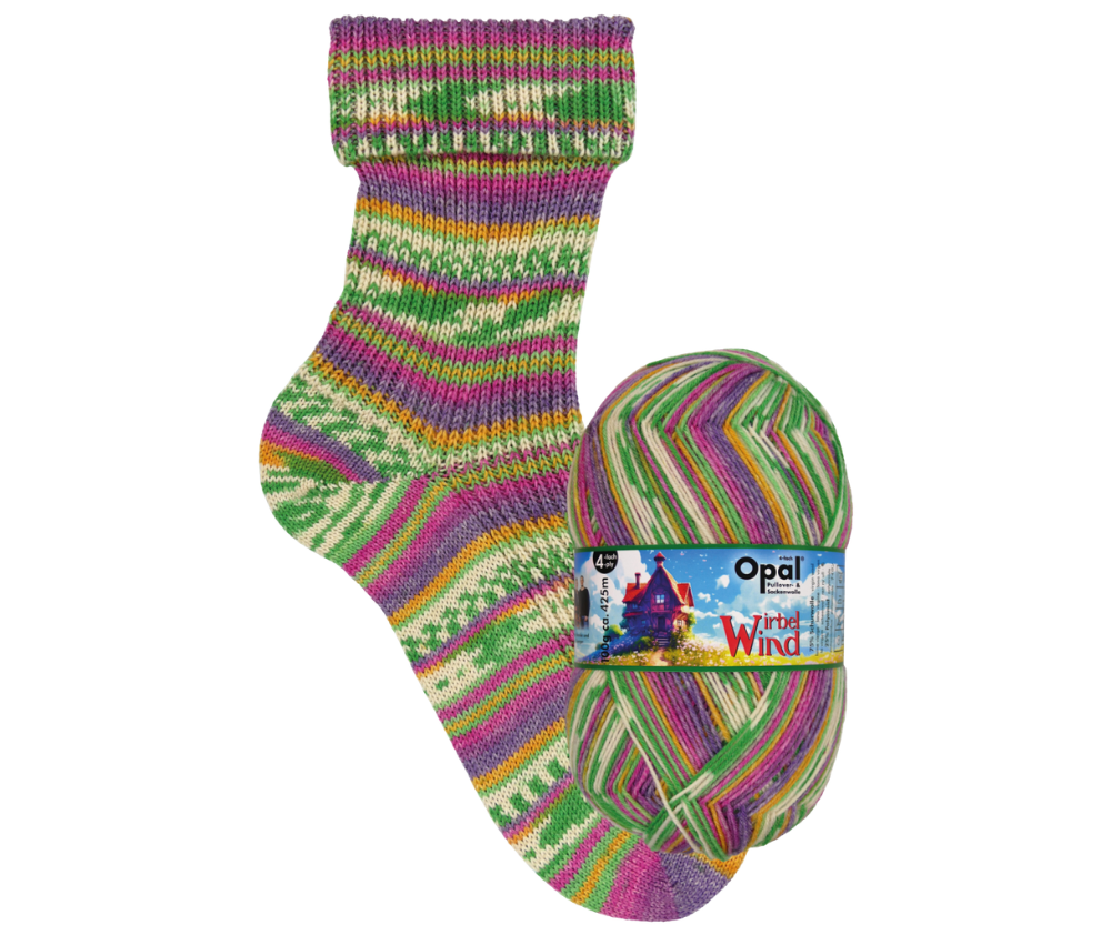 Opal Wirbel Wind Sock Yarn 4ply