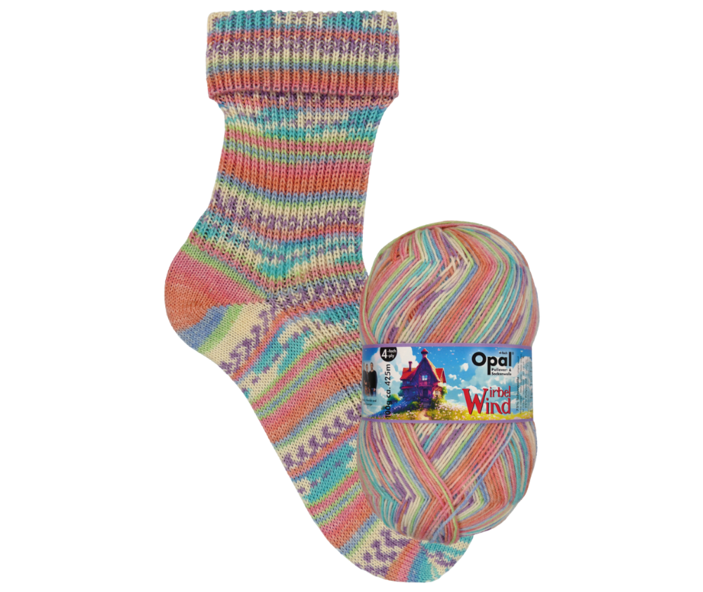 Opal Wirbel Wind Sock Yarn 4ply