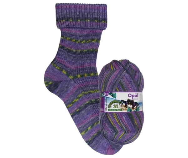 Opal Regenwald 21 Sock Yarn 4ply