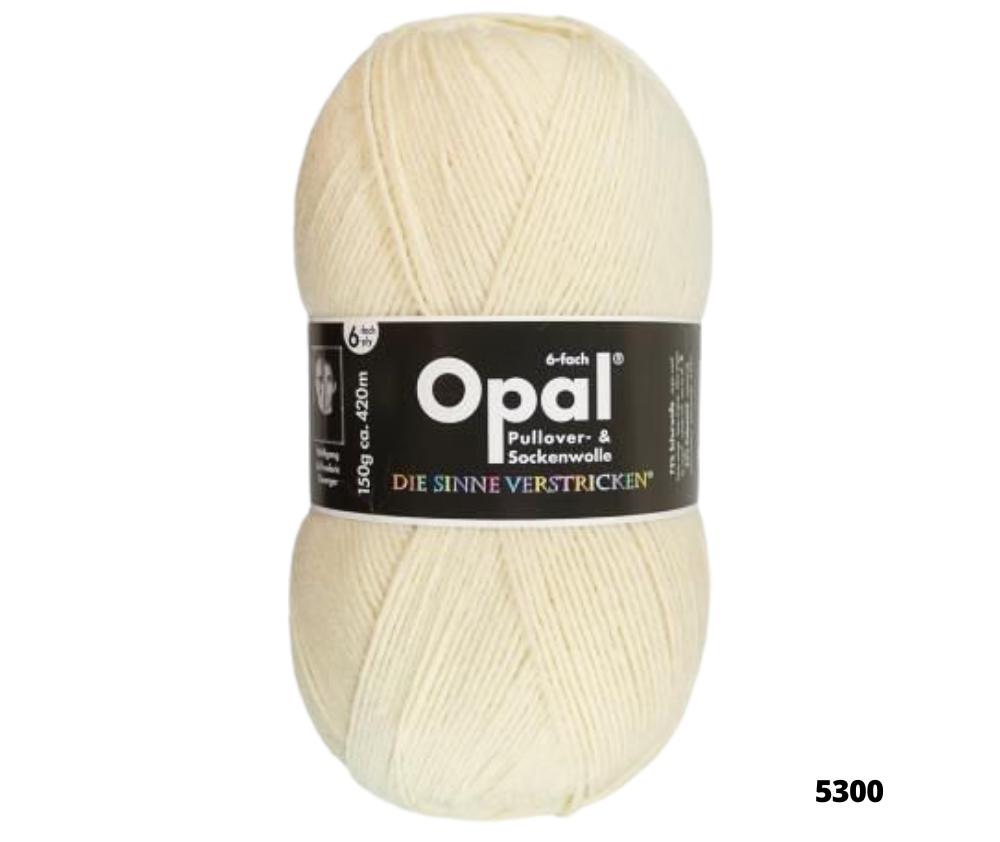 Opal Uni Plain Sock Yarn Sport/6ply - Various Colours