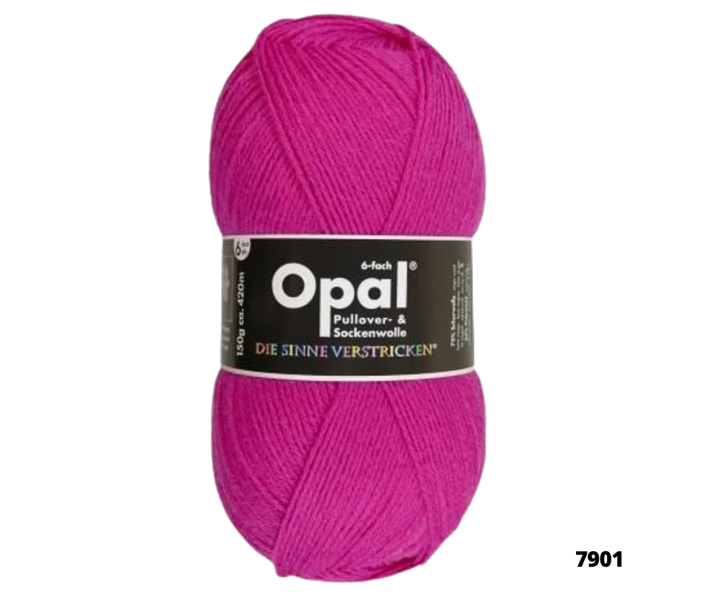 Opal Uni Plain Sock Yarn Sport/6ply - Various Colours