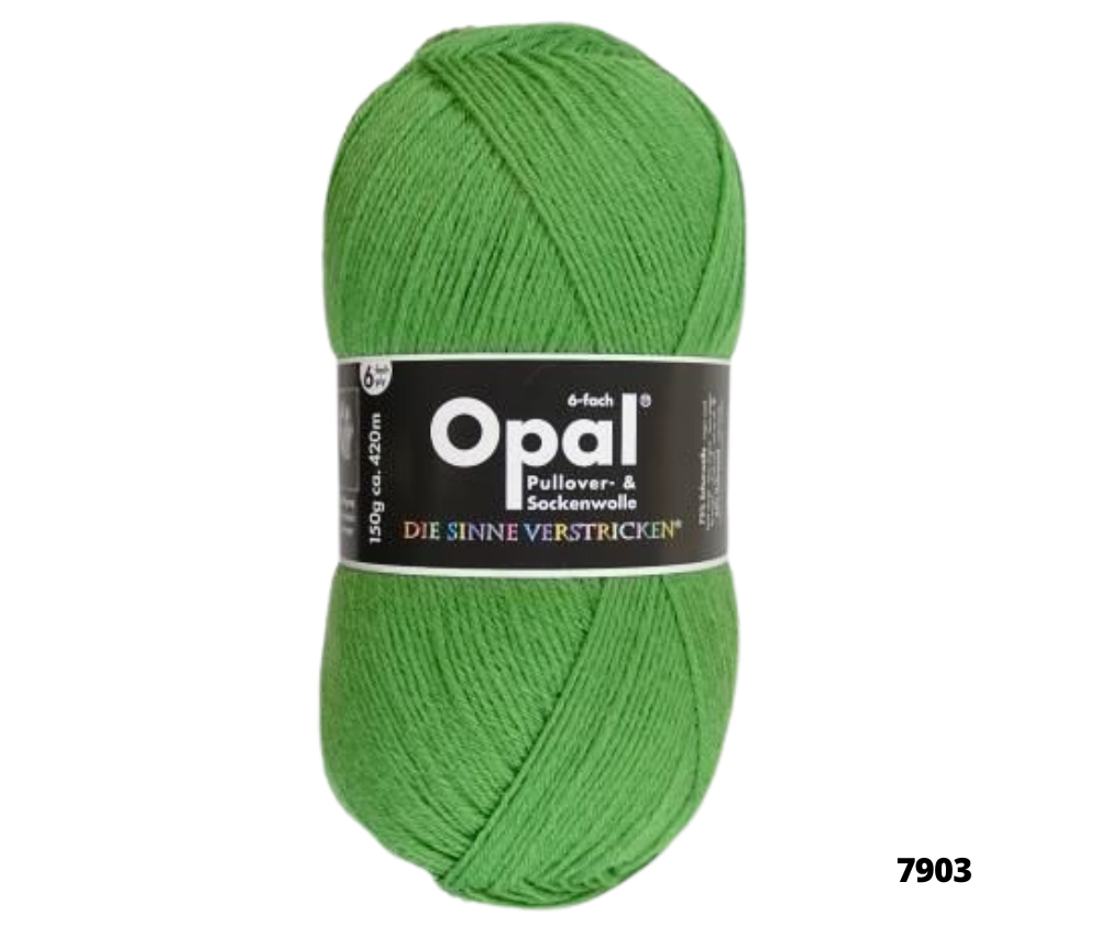 Opal Uni Plain Sock Yarn Sport/6ply - Various Colours