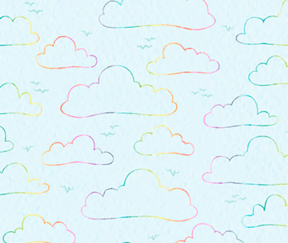 Whiskerville Clouds Sky Blue