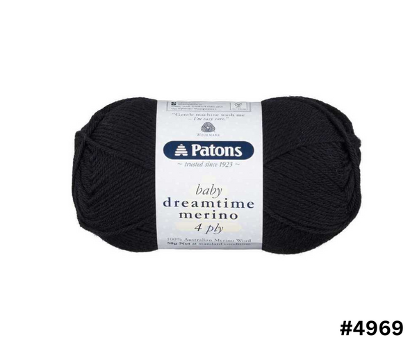 Patons Baby Dreamtime Merino 4ply - Various Colours