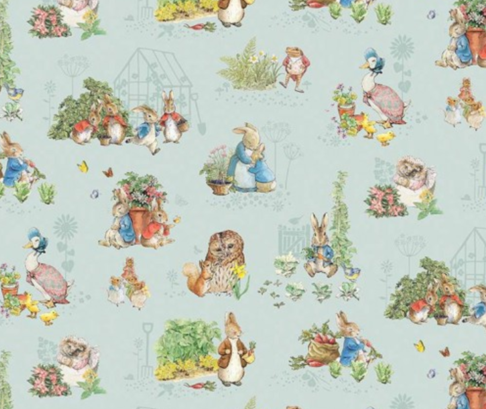 Peter Rabbit and Friends Blue - 10cm Increments