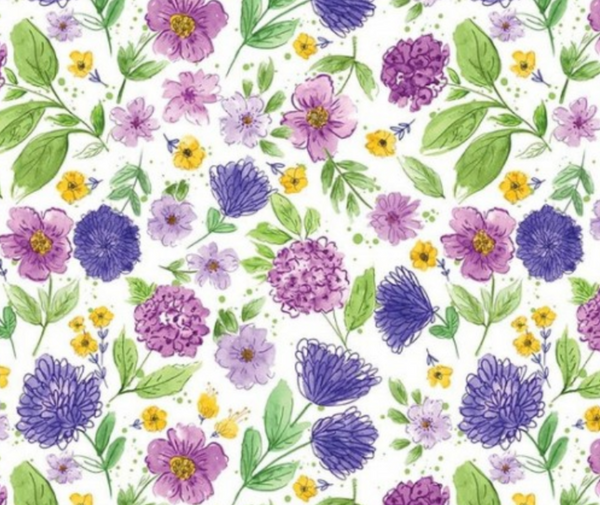 Plum Petals Cloud - 10cm Increments