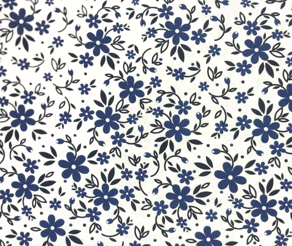 Porcelain - Navy Floral