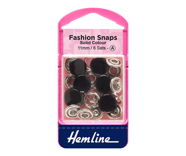 Press Snaps Solid Top Pearl by Hemline