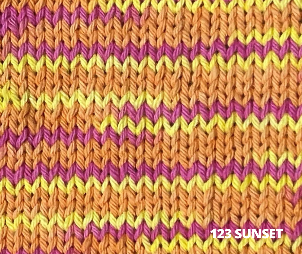 Crucci 100% Pure Cotton 8 Ply - Various Colours