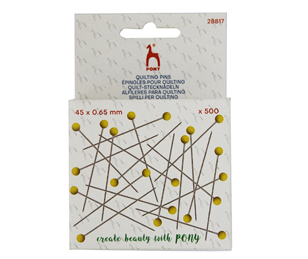Quilting Pins 45 x 0.65mm – 500 pieces by Pony