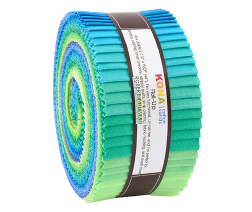 Mermaid Shores 40-Piece Roll Up - Kona Cotton