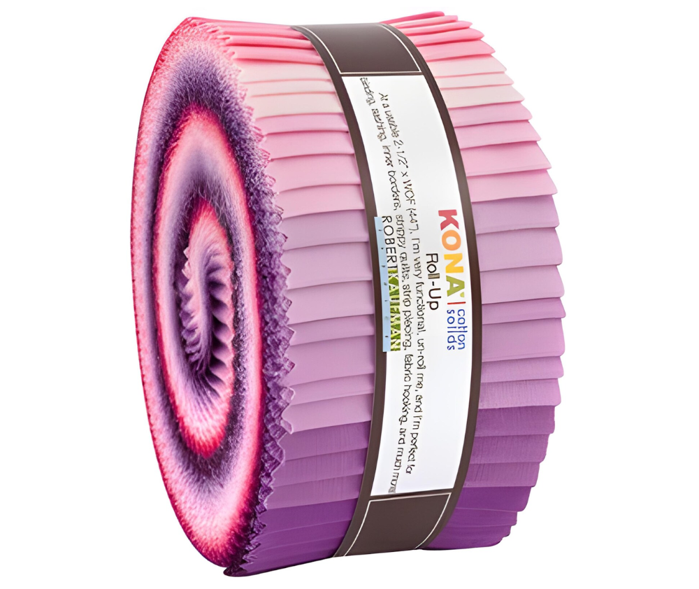 Wildberry 40-Piece Roll Up - Kona Cotton